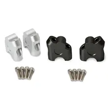 Универсальный анодированный 2 дюймов поворотными мотоциклетные руль рукоятка Riser для 7/8 22 мм, мотоциклетные рукоятки руля зажим Мотоцикл аксессуары