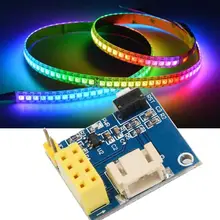 2Pcs ESP8266-01-01 S WS2812 RGB LED Modulo di Controllo Della Luce Per Illuminazione FAI DA TE Illuminazione A Soffitto(China)