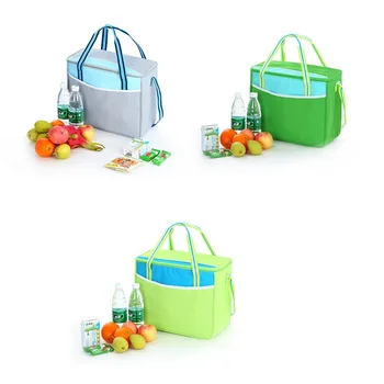 

Foldable Large Cooler Bag Waterproof Oxford Thermal Food Beach Ice Cool Drink Bottle Car Delivery Insulated Bag