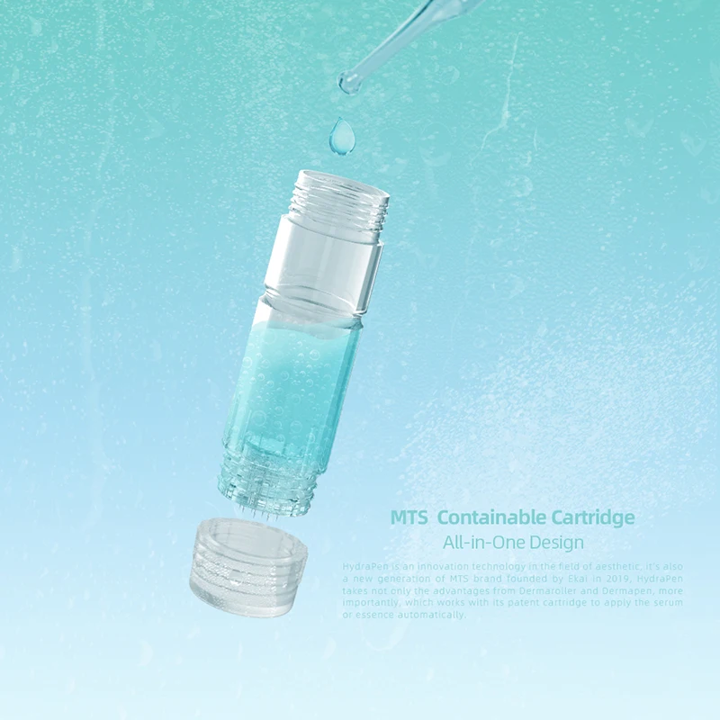 Rejuvenescimento da Pele Novo Hydra Injector Derma Caneta h2 Nano Mesoterapia Microneedle Portátil Inteligente Tratamento Facial 10 Novo hydra injector derma caneta h2 nano