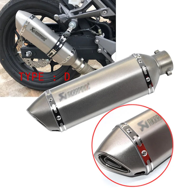 Универсальный выхлопной мото rcycle глушитель escape moto с db killer выхлопные системы для honda msx125 mt07 EP