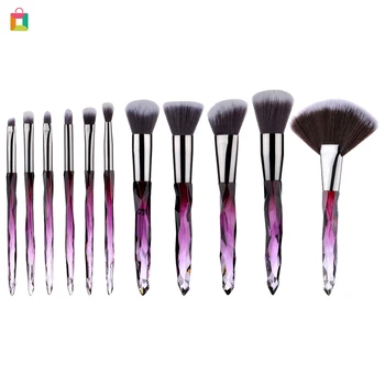 

BeautyBigBang 10 crystal handle makeup brush set multifunctional professional liquid foundation makeup tool BB2