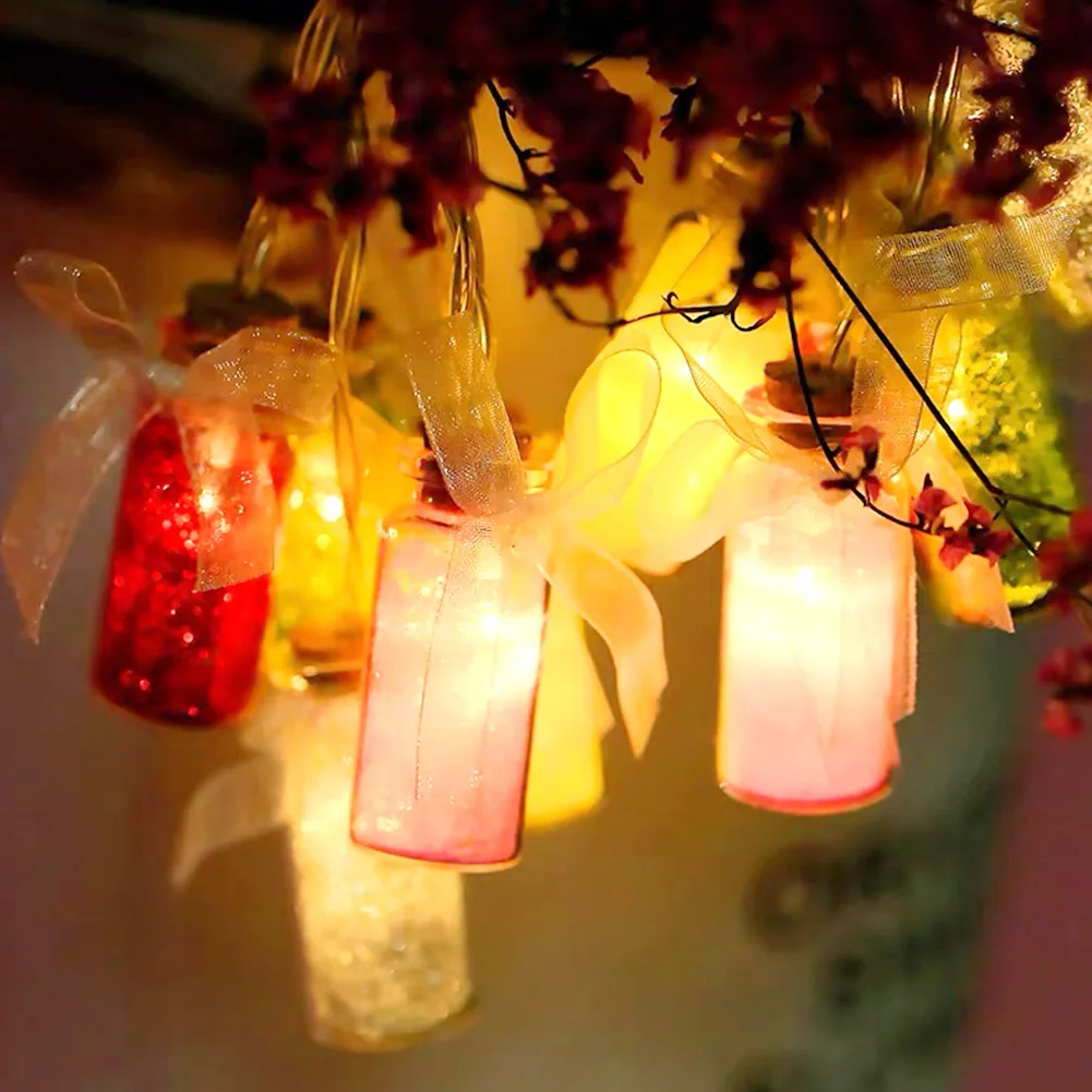 OurWarm Mini Glass Bottle DIY Tiny Clear Vial Hanging Crafts Wish Bottle Party Gift Halloween Decor Wedding Baby Shower Supplies