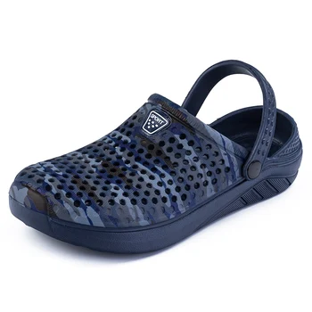 

2020 Summer New Men's Clogs Sandals EVA Lightweight Beach Slippers Non-slip Mule Men Women Garden Clog Shoes Casual Flip Flops