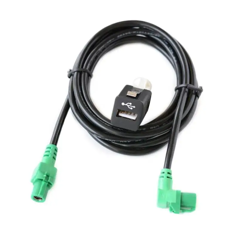 Новинка 2021 USB переключатель провод жгут проводов для BMW E60 E81 E70 E90 F12 F30 F10 F25|Кабели