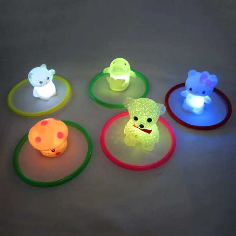 10 шт Пластиковые многоцветные кольца для метания, детские игры для развития интеллекта