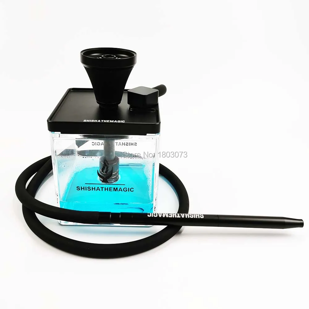 Shisha The Magic Premium Hooka Acrylic Sheesha Accessories Square 