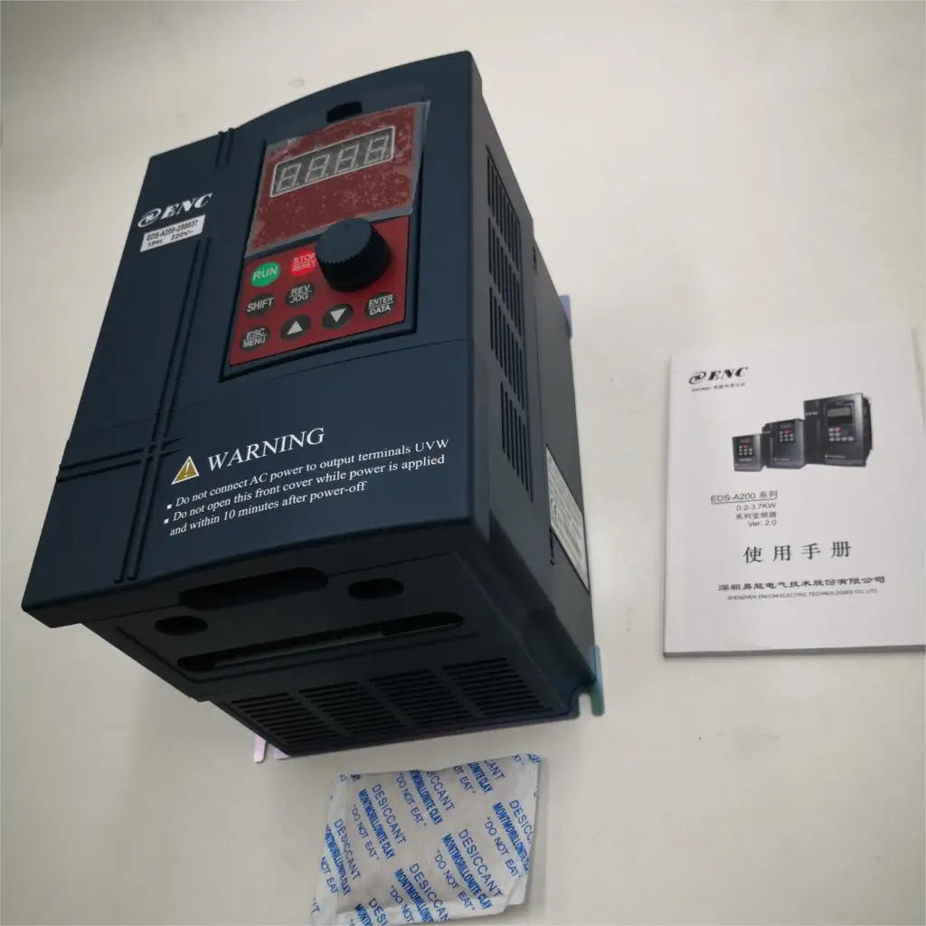 Частотно-регулируемым приводом инвертор частотно-регулируемым приводом 3.7KW Eds-A200-2S0037 yineng инвертор для 220 В однофазный двигатель