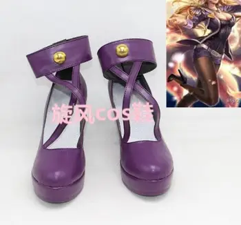 

Customize Boots LOL Cosplay Popstar Ahri Cosplay Boots Cosplay Costume Anime Party Shoes