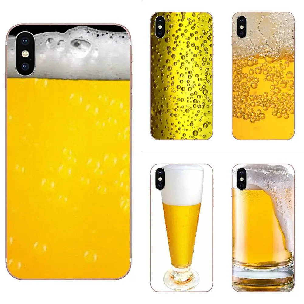 

Bling Glitter Yellow Beer Style For Huawei Honor Nova Note 5 5I 8A 8X 10 Pro 9X For Moto G G2 G3 G4 G5 G6 G7 Plus