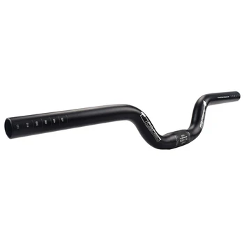 

Bike Handle Bar Cycling Bicycle Fixed Gear Folding Bike Handlebar 25.4*520mm Black/Silver 520mm Durable