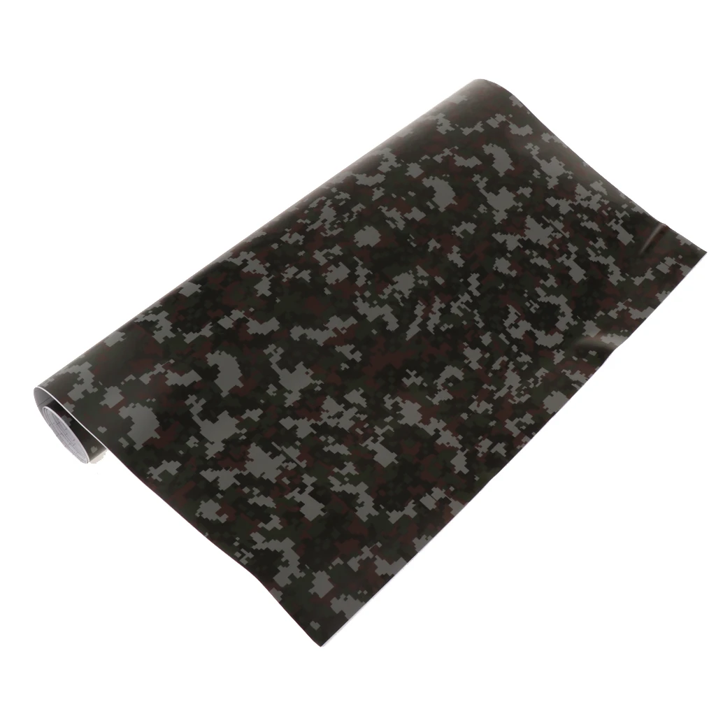 

Digital Military CAMO Camouflage Woodland Vinyl Sticker Wrap Decal Sheet