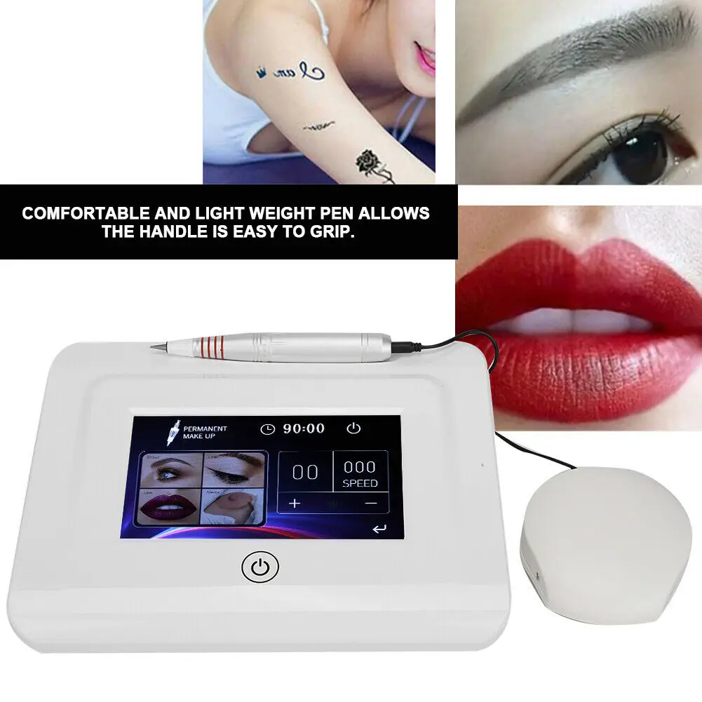 New Tattoo Machine Artmex V11 Pro Digital Eyebrow Lip Tattoo Machine Permanent Makeup Micro-needle Therapy Device MTS PMU System