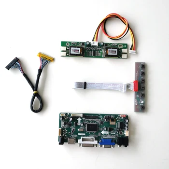 

For LM201WE3-TLD1/TLE1 LCD monitor panel CCFL LVDS 30Pin 20.1" 1680*1050 MNT68676 display controller drive card VGA HDMI DVI kit