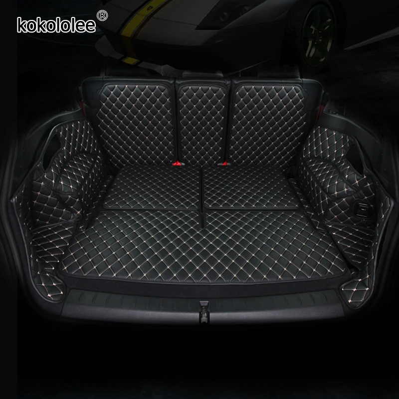 Пользовательские кожаные автомобильные коврики для багажника Skoda Superb Rapid Spaceback Octavia RS Yeti Fabia RS Kodiaq, автомобильные карго задние накладки, Стайлинг| |   | АлиЭкспресс