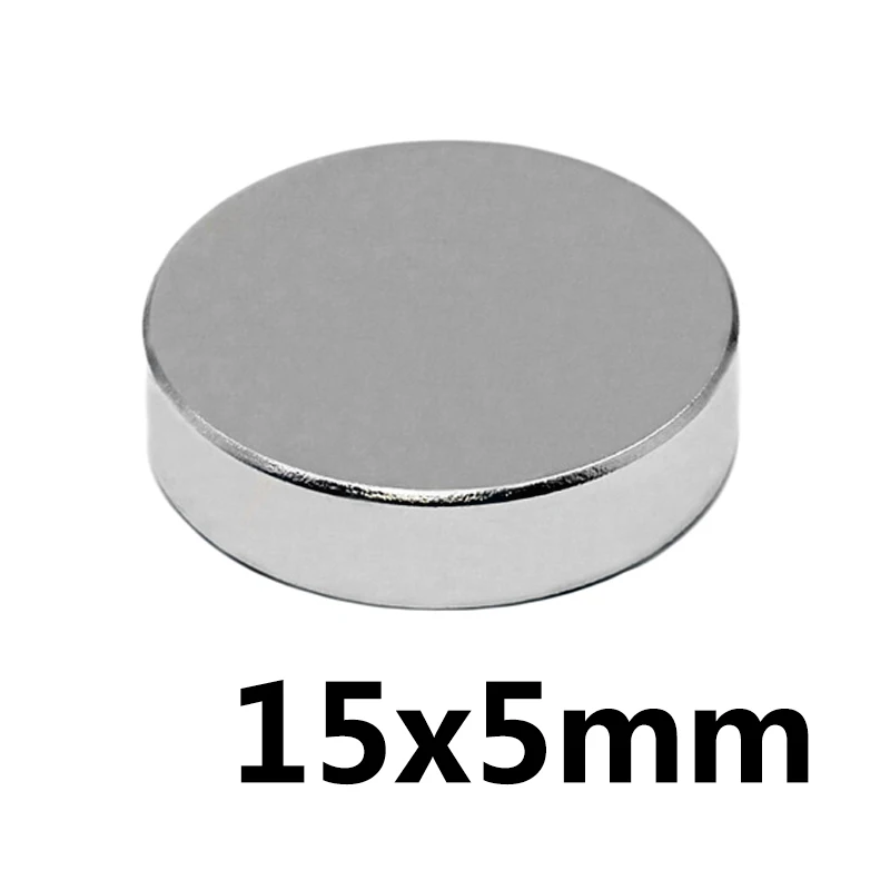 25/50/100 шт оптом небольшой мини круглый NdFeB неодимовые магниты 15 мм x 5 мм N35 Супер диск мощный 15x5 сильный магнит 15*5 мм