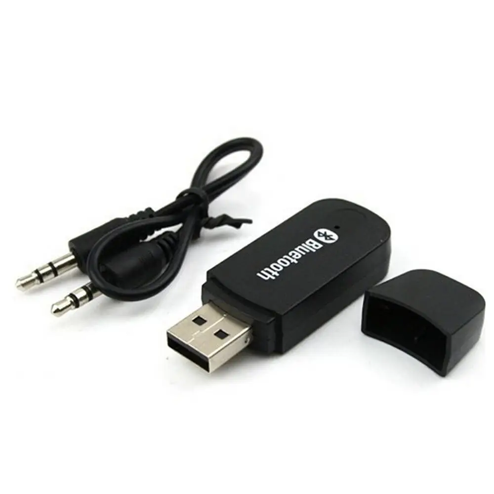 USB Bluetooth музыка 3,5 мм беспроводной аудио стереоресивер для автомобиля AUX домашний динамик usb-адаптер для приемника