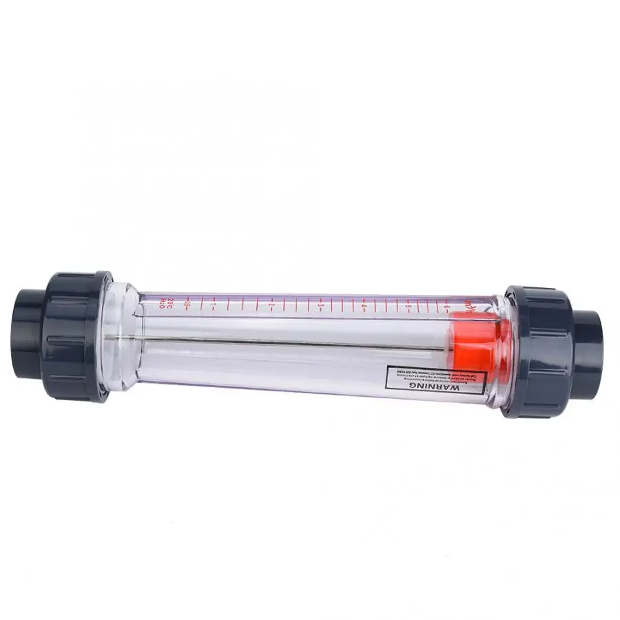LZS-40D Flow Meter 0.6-6m3/H Plastic Tube Liquid Water Rotameter Flow Measuring Instruments Water Testing Meter