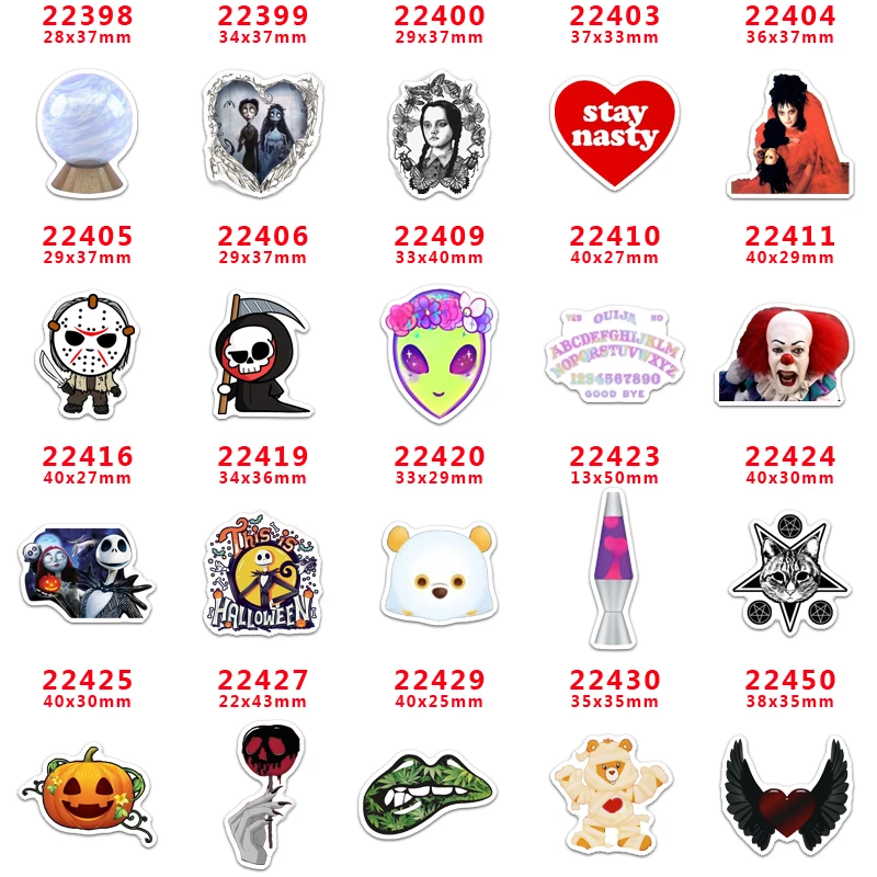 30 шт hollaween характер плоское украшение из смолы PR 22398