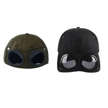 

Men Women Pilot Glasses Duck Hat Fashion Wild Students Street Trend Baseball Cap 40JF