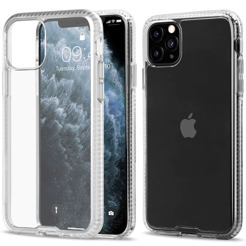 Ультратонкий Гибридный кристально чистый чехол для iPhone 11 pro max XS XR 8 7, амортизирующий чехол с защитой от царапин, прозрачный чехол на заднюю панель