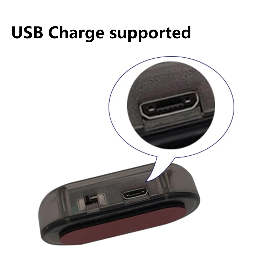 Автомобильная поддельная безопасная лампа на солнечных батареях имитация