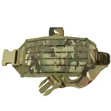 Outdoor Sports Tactics Multifunctional Leg Guard Board Bag Sundries Bag 1000D Fabric TC0108