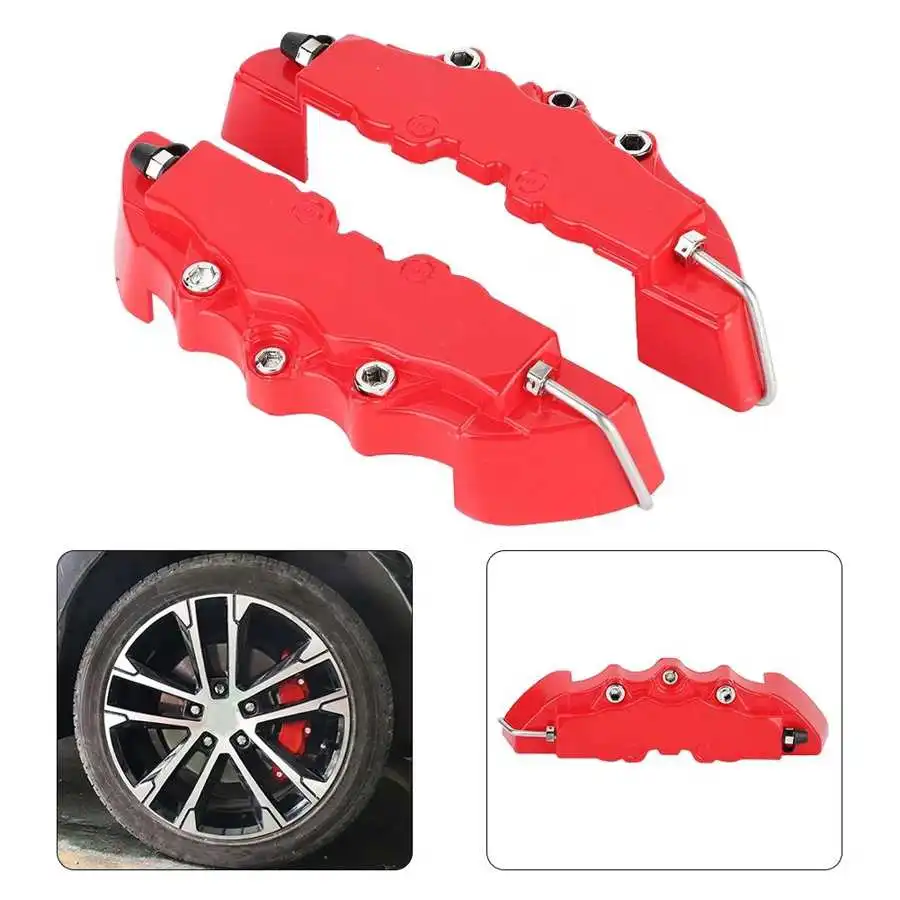 2PCS High Quality ABS Useful Car Universal Disc Brake Caliper Covers Front Rear Auto Kit Accessories Styling | Автомобили и