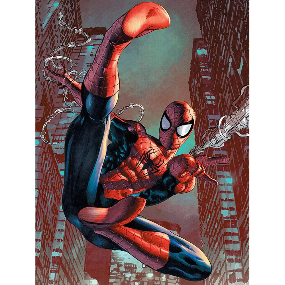 5D Diamond Painting Spiderman Webs Kit