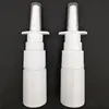 2Pcs/Lot 10ml White Empty Plastic Nasal Spray Bottles Pump Sprayer Mist Nose Spray Refillable Bottle For Medical Packaging ► Photo 1/2