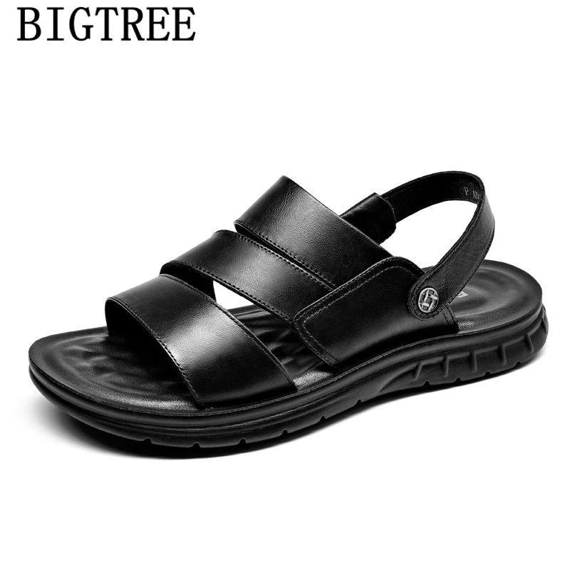 Sandali Da Uomo Scarpe Estive In Pelle Da Uomo Scarpe Firmate Da Uomo Sandali Da Spiaggia Herren Schuhe Sandalias Hombre Playa Calao Ados Masculino