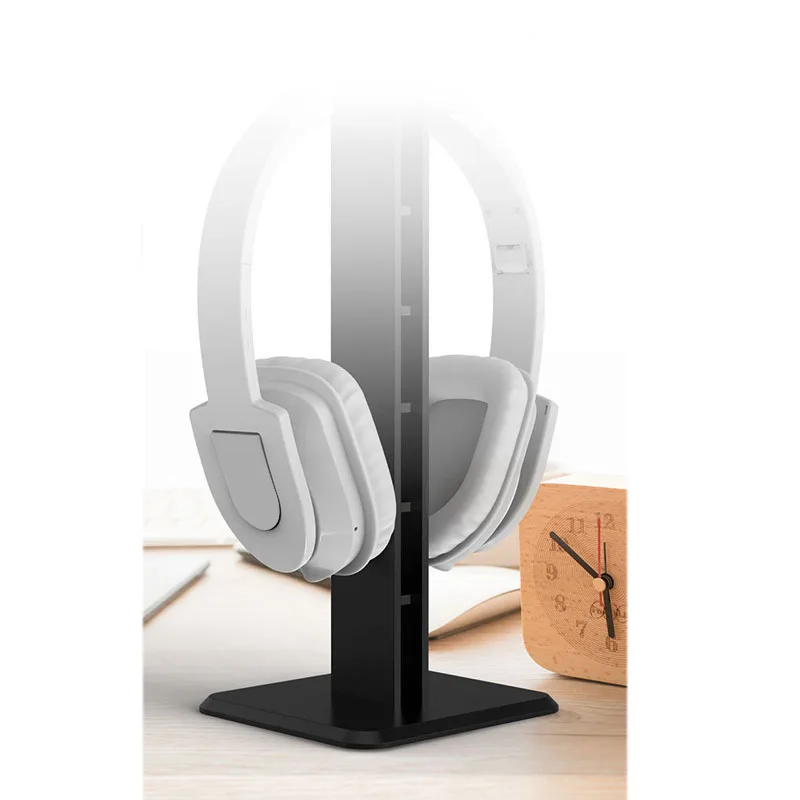 Headphone Holder Mounted Hook Display Shelf Desktop Stand Headphone Bracket Hanger