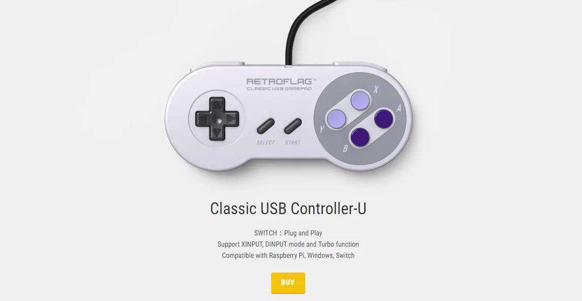 Retroflag SUPERPi CASE-J для Raspberry Pi 3 B+(B Plus) 2+ Retroflag классический usb-контроллер-U для Raspberry Pi, Windows, Switch