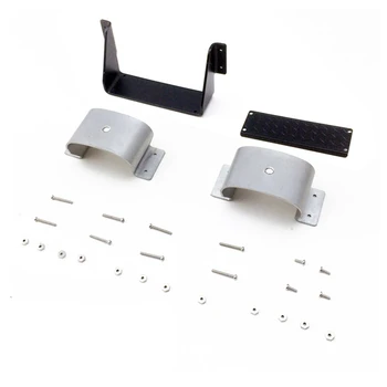 

Rc Toys Model Cars Metal Rear Pedal Assembly For 1/10 Scale Remote Control Toy Truck 4WD Gelande II Cruiser/FJ40 Accessories