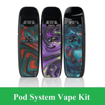 

Original IJOY AI EVO 20W Pod System Vape Kit 1100mAh Battery 2.8mL Capacity Vaper Electronic Cigarette Vaporizer