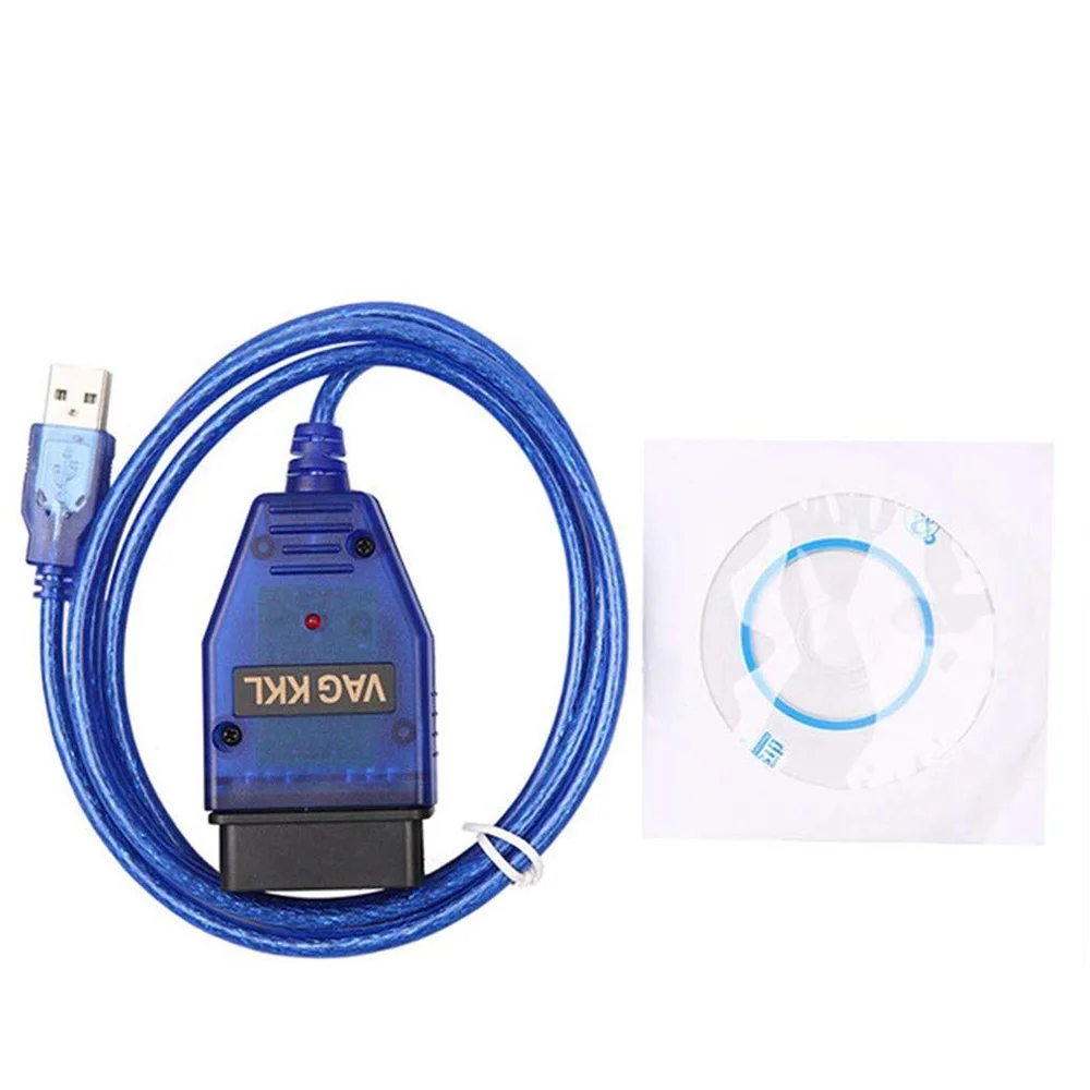 OBD2 II VAG409.1 KKL409 VAG COM диагностический кабель USB для Volkswagen VW Golf Jetta Lupo Passat Beetle Bora Polo Touran