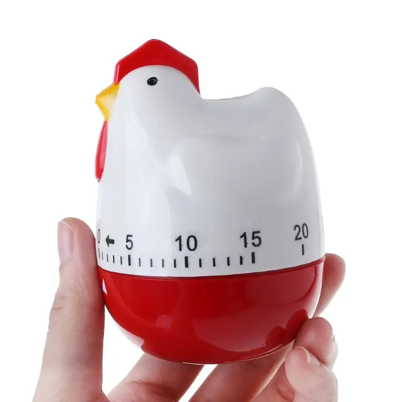 WE-WHLL Sveglia a Forma di Gallina da Cucina Timer da Cucina Conto alla rovescia Meccanico Allarme promemoria Strumento Decorazioni per la casa WE-WHLL Sveglia a Forma di Gallina da Cucina Timer da Cucina Conto alla rovescia Meccanico Allarme promemoria Strumento Decorazioni per la casa