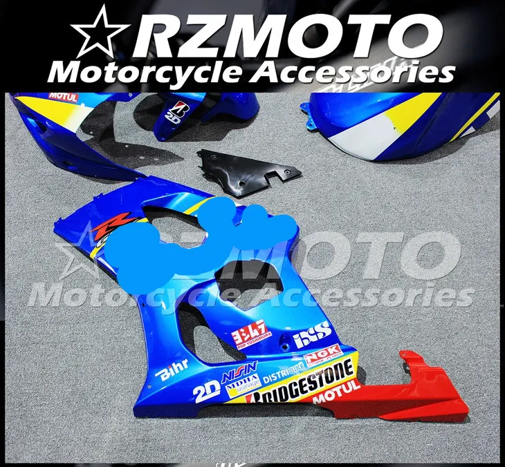 ABS мотоцикл обтекатель комплект для SUZUKI GSXR1000 K3 2003-2004 год кузов литья под давлением Магазин № 1030