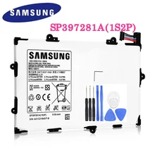 SP397281A(1S2P) 5100 мА/ч, Оригинальная батарея Samsung для Samsung Galaxy Tab 7,7 P6800 P6810 GT-P6800 GT-P6810 SP397281A 1s2p инструменты