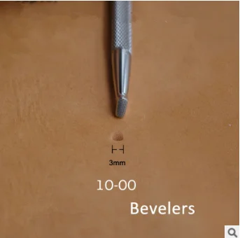 Knock bevel edge tool leather workshop stainless steel fine printing tools leather tool carving tool