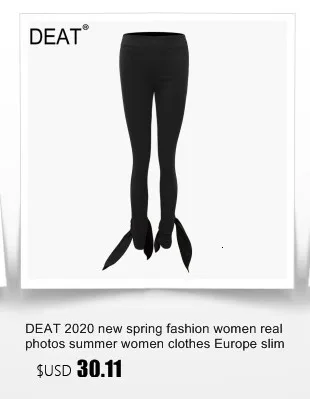 DEAT 2019 new spring sqaure collar sleeveless knitting pullover slim short high waist top female tank WK69001l