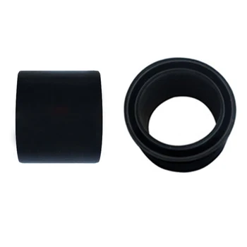 

6pcs Black Rack Fishing UV Stabilised Protector Rubber Sports Practical Replacement Durable Rod Holder Insert For 50.8mm Tube