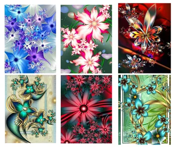 

Diamond painting Narcissus Flowers 5D DIY Picture Cross Stitch Home Decor