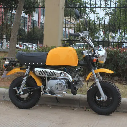 100cc одиночный цилиндр 80 км/ч топлива Ретро Скутер Досуг место автомобиль дети внедорожные взрослых бензин Высокая гонка двухколесный - Цвет: Синий