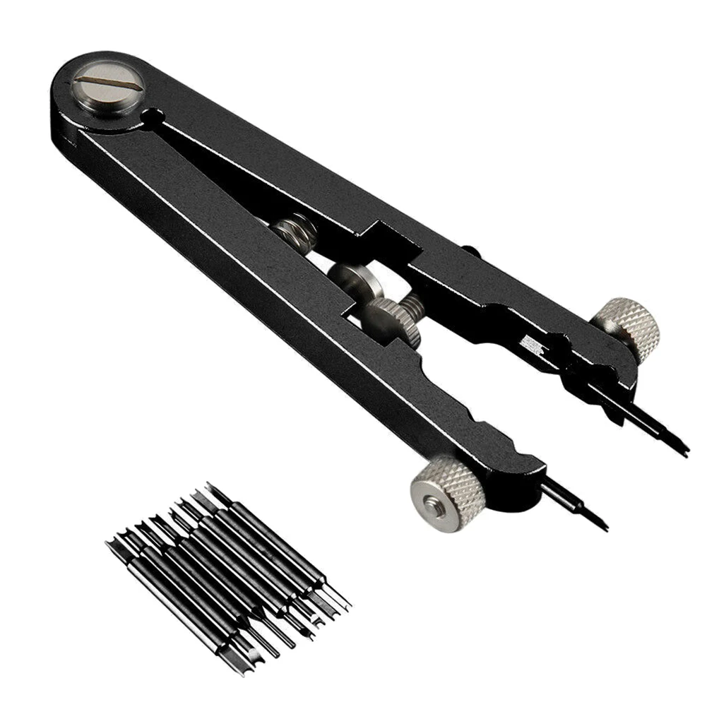 

8 Pins + Watch Bracelet Spring Bar Standard Plier Remover Replace Removing Tool WWO66