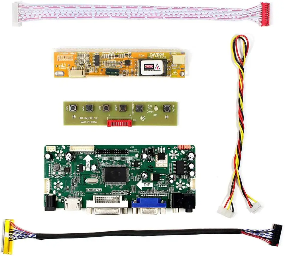 LCD LED Controller driver Board lvds Kit for LP171WP4-TLN1 HDMI+DVI+VGA+Audio