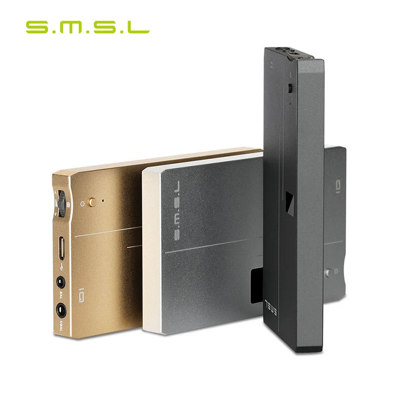 SMSL IQ Portable Headphone Amplifier Hi Res 32bit 768kHz DSD512 Audio Digital to Analog Converter DAC and Headphone Amp