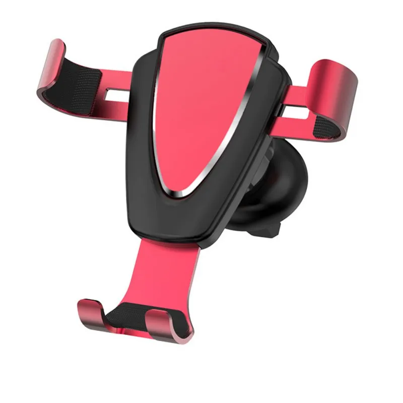 R Автомобильный держатель Balight для телефона Gravity Reaction Air Vent Mount 360 Вращающийся держатель для мобильного телефона Подставка - Цвет: R