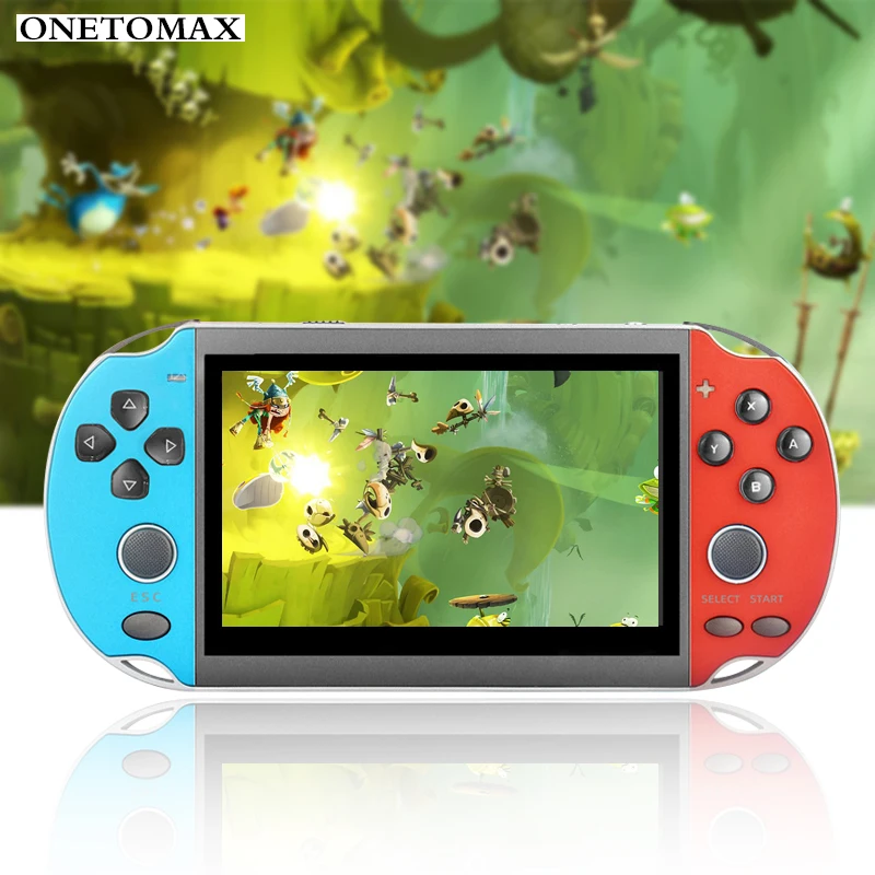 

Portable Mini Handheld Game Console Dual Joystick Video Game Player 16/32/64/128 Bit Built in 10000+ Games Handheld Game Player