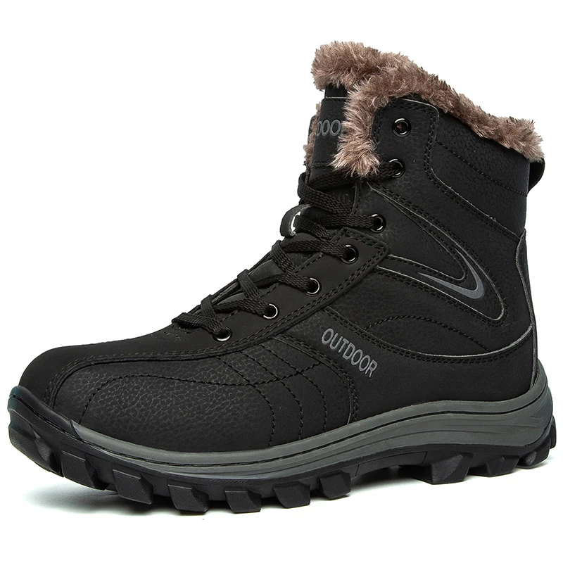 

Larege Size Winter Hiking Shoes Men Sneakers Waterproof Outdoor Trekking Shoes Men Climbing Walking Shoes Ankle Hiking Boots